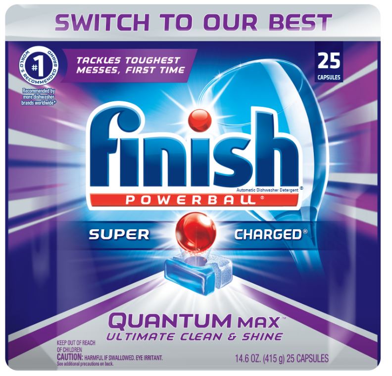 FINISH Powerball Quantum Max Capsules  Fresh Scent Discontinued